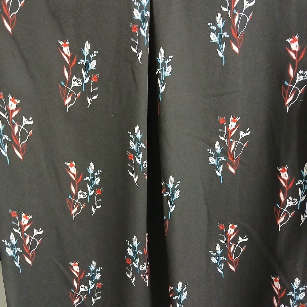 Floral Black Blouse - Picture 10 of 13